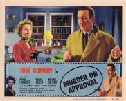 MURDER ON APPROVAL Lobby Card 8 Tom Conway Film Noir RKO