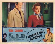 MURDER ON APPROVAL Lobby Card 2 Tom Conway Film Noir RKO