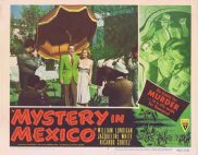 MYSTERY IN MEXICO 1948 Film Noir William Lundigan Lobby Card 2