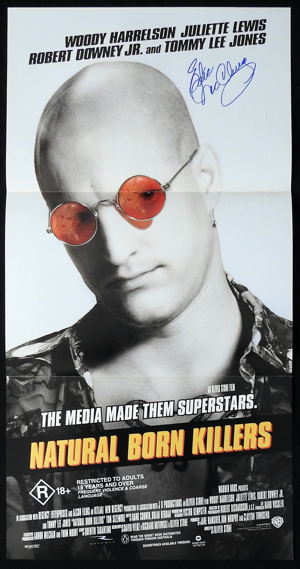 27x40" Theater Size NATURAL BORN KILLERS Movie Poster Licensed-NEW-USA 