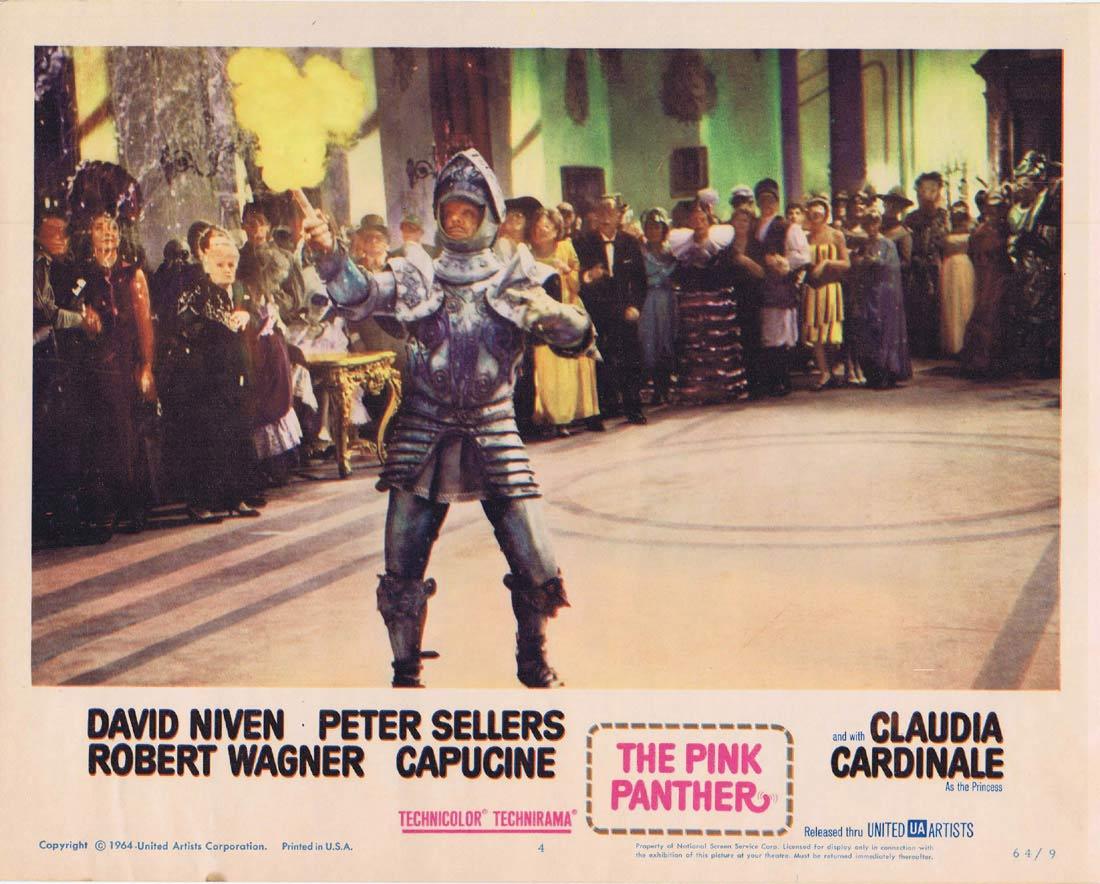 THE PINK PANTHER 1964 Peter Sellers Lobby card 4