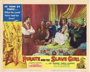 PIRATE AND THE SLAVE GIRL Lobby Card 6 Chelo Alonso Lex Barker