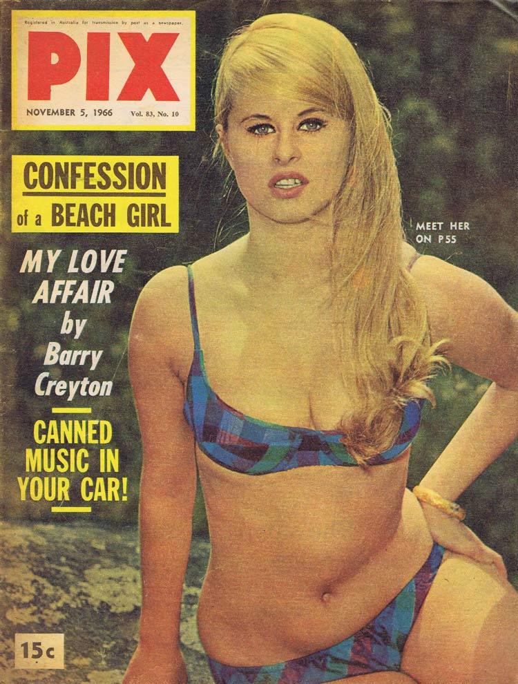 PIX Magazine Nov 5 1966 Barry Creyton Mavis Bramston Show Feature