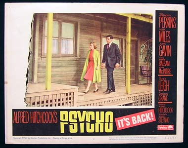 PSYCHO ’65R-Hitchcock Lobby card #8