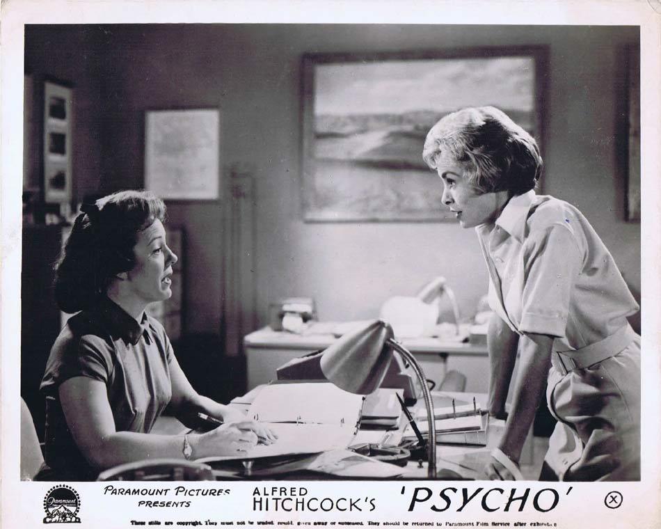 PSYCHO Front of House Movie Still 8 Alfred Hitchcock Patricia Hitchcock