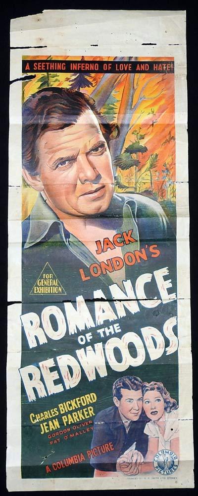 ROMANCE OF THE REDWOODS Long Daybill Movie poster 1939 Charles Bickford