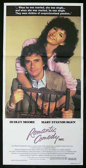 ROMANTIC COMEDY Original Daybill Movie Poster Dudley Moore