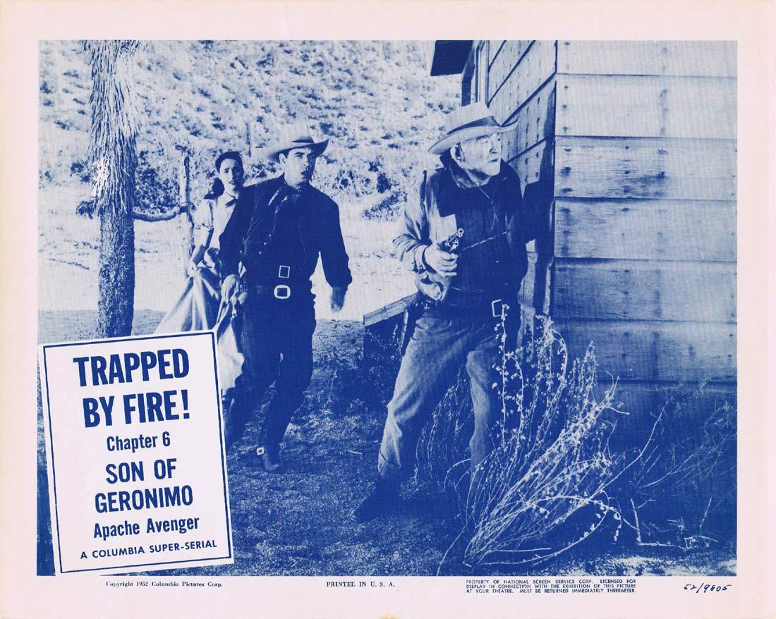 SON OF GERONIMO Original Lobby card 3 Chapter 6 Columbia Serial
