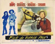 SON OF PALEFACE Vintage Lobby Card Bob Hope Jane Russell Roy Rogers