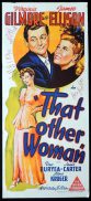 THAT OTHER WOMAN Original Daybill Movie Poster Virginia Gilmore