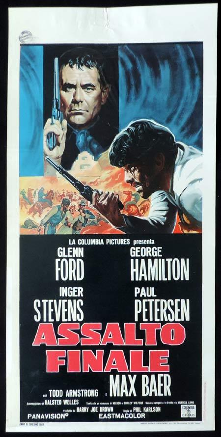 A TIME FOR KILLING Italian Locandina Movie Poster Glenn Ford