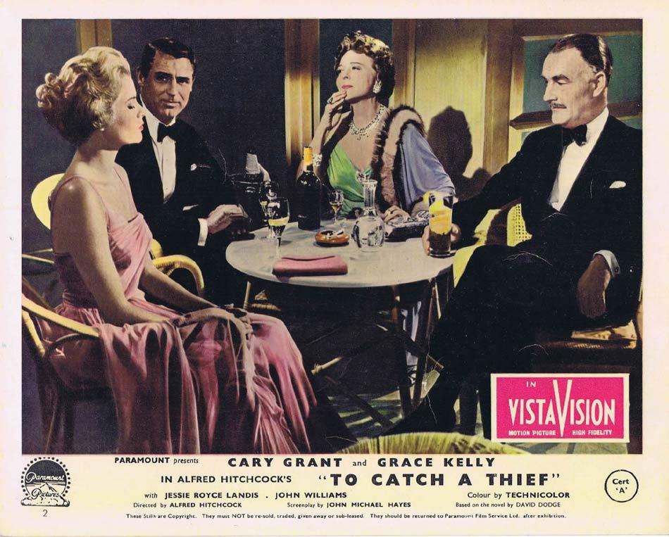 TO CATCH A THIEF Front of House Movie Still 6 Vintage 8 x 10 Cary Grant Alfred Hitchcock