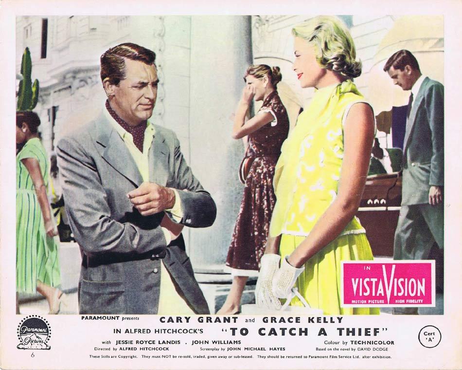 TO CATCH A THIEF Front of House Movie Still 8 Vintage 8 x 10 Cary Grant Alfred Hitchcock