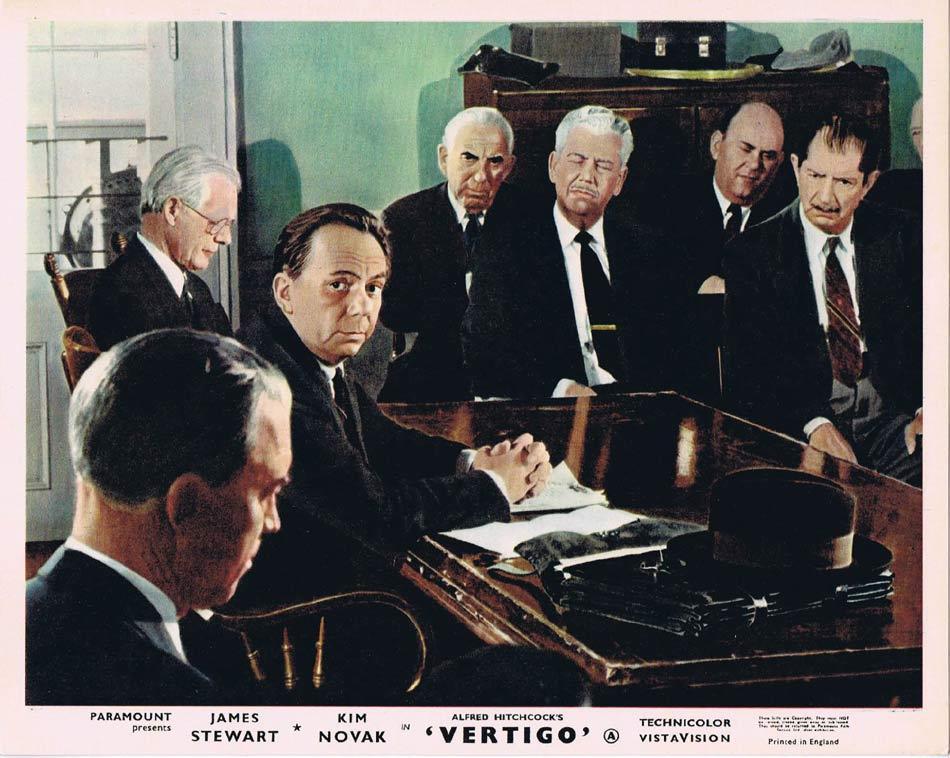 VERTIGO Front of House Movie Still 4 8 x 10 James Stewart Alfred Hitchcock