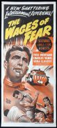 THE WAGES OF FEAR Original Daybill Movie Poster Yves Montand Charles Vanel