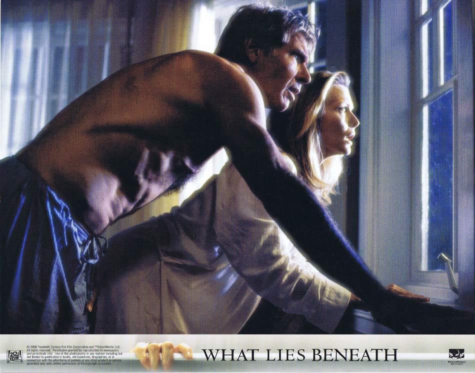 WHAT LIES BENEATH Lobby Card 2 Harrison Ford Michelle Pfeiffer Diana Scarwid
