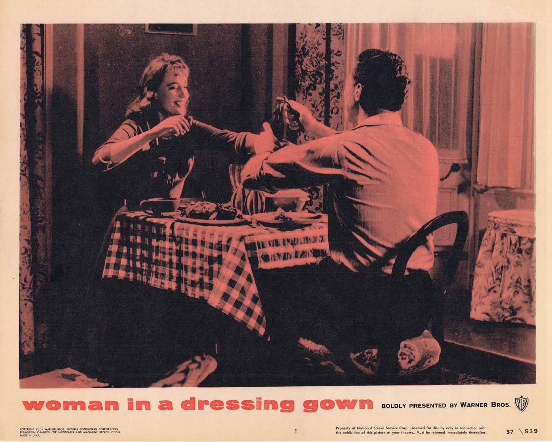 WOMAN IN A DRESSING GOWN Lobby Card 1 Yvonne Mitchell Anthony Quayle Sylvia Syms
