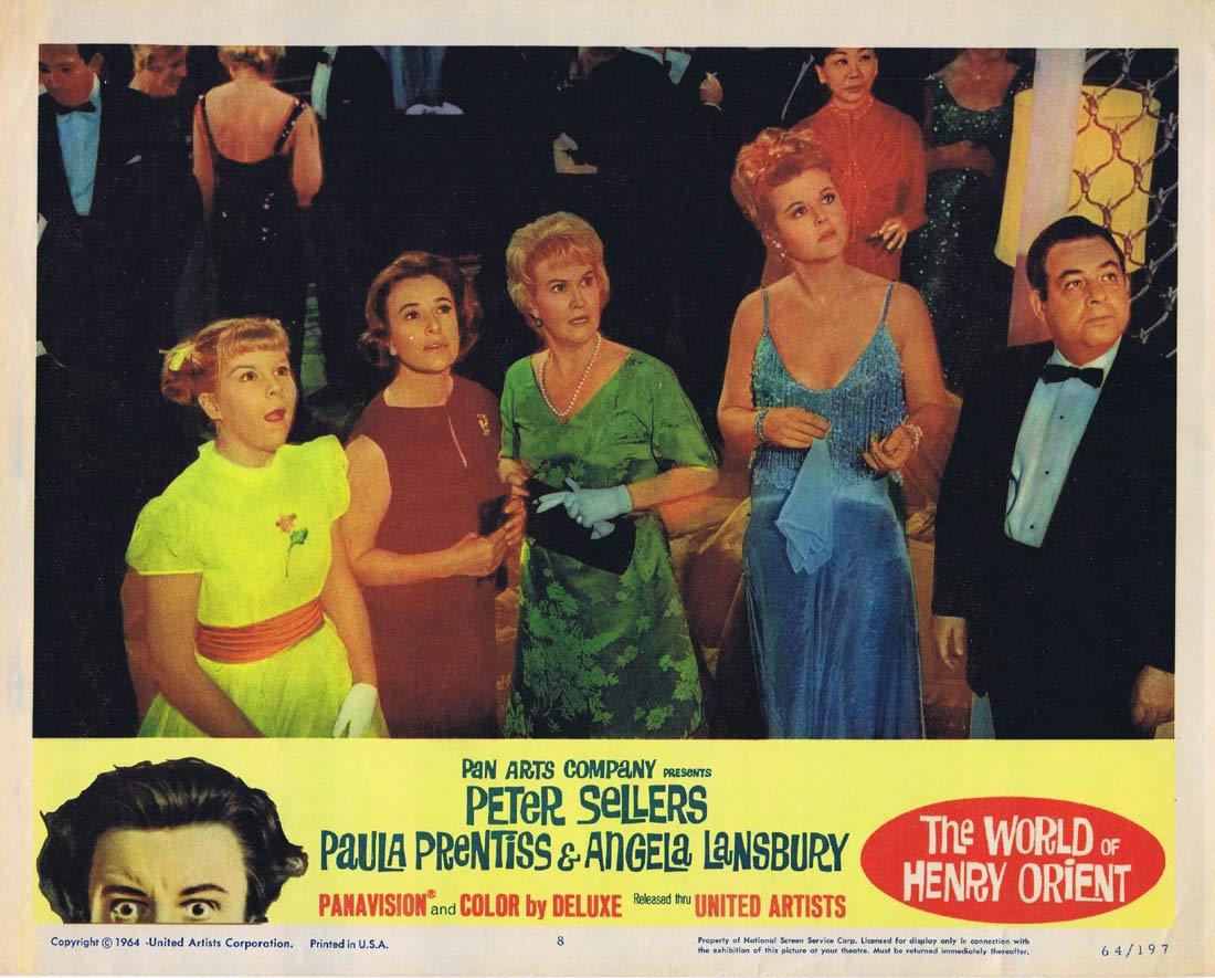 WORLD OF HENRY ORIENT MOVIE POSTER '64 PETER SELLERS 