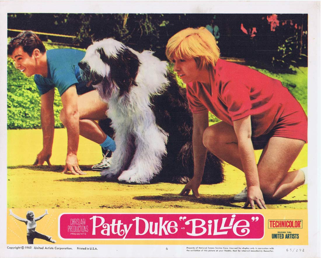 BILLIE Original Lobby Card 6 Patty Duke Jim Backus
