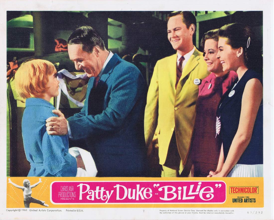 BILLIE Original Lobby Card 7 Patty Duke Jim Backus