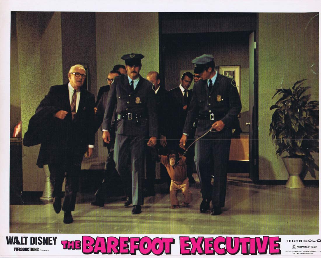 THE BAREFOOT EXECUTIVE Original Lobby Card Kurt Russell Joe Flynn