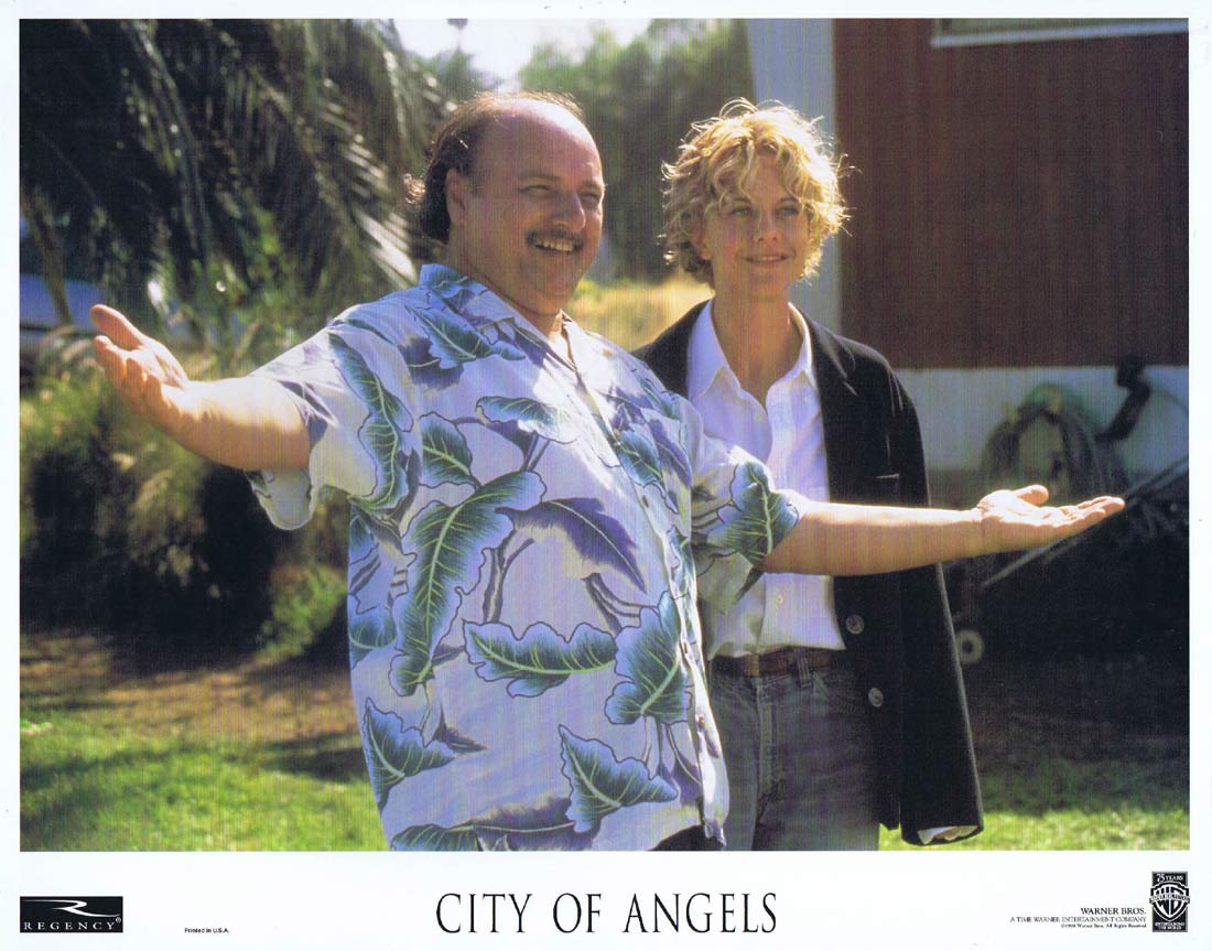 CITY OF ANGELS Original US Lobby Card Meg Ryan Dennis Franz