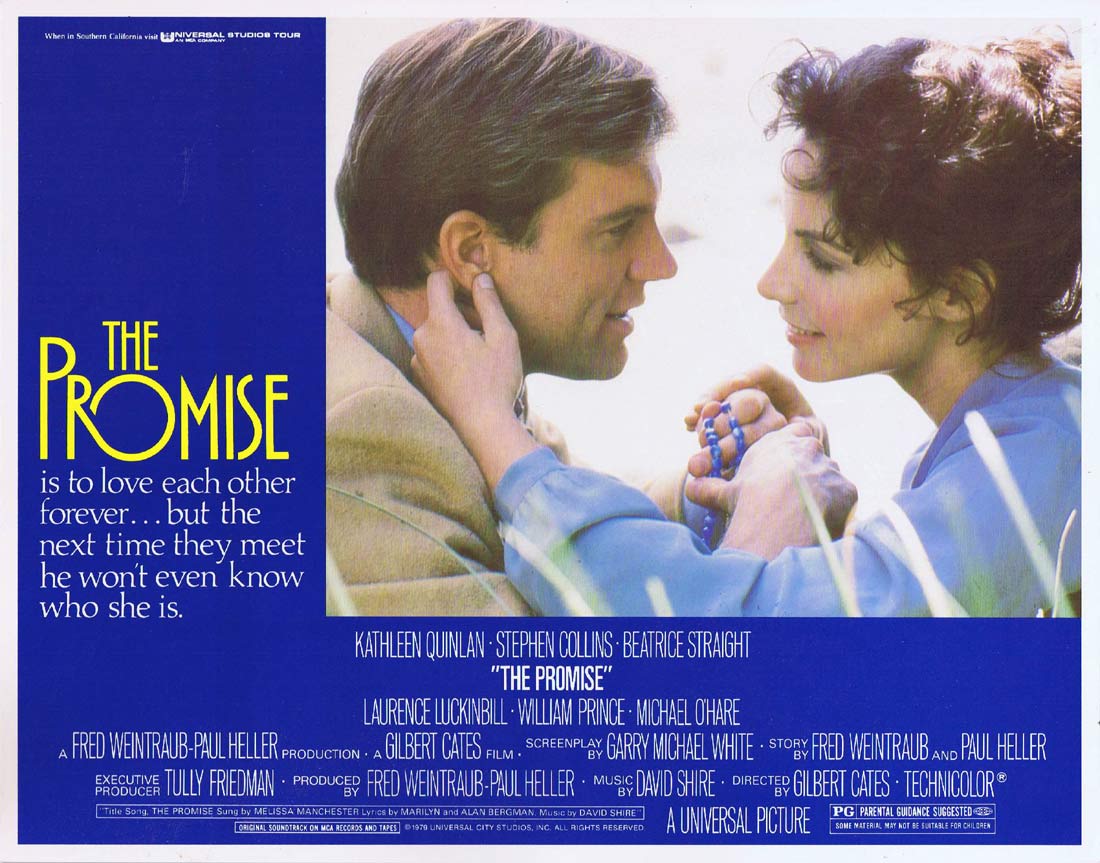 THE PROMISE Original Lobby Card 2 Kathleen Quinlan Stephen Collins
