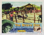 THE BRAVE ONE Lobby card 5 1956 Michel Ray Bullfight