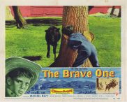 THE BRAVE ONE Lobby card 7 1956 Michel Ray Bullfight