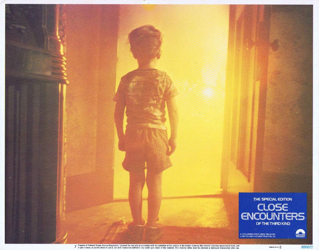 CLOSE ENCOUNTERS OF THE THIRD KIND SPECIAL EDITION Lobby card 7 Richard Dreyfuss