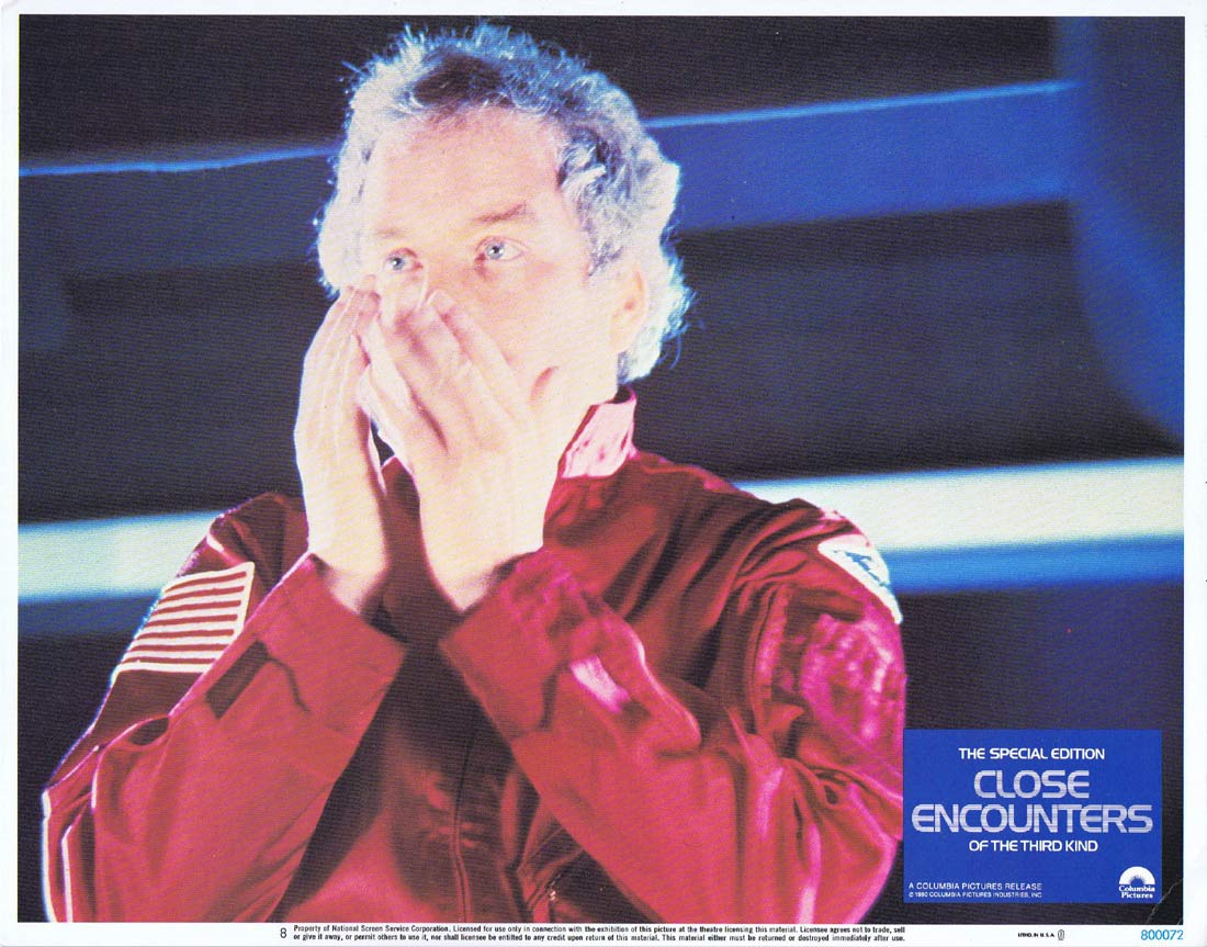 CLOSE ENCOUNTERS OF THE THIRD KIND SPECIAL EDITION Lobby card 8 Richard Dreyfuss