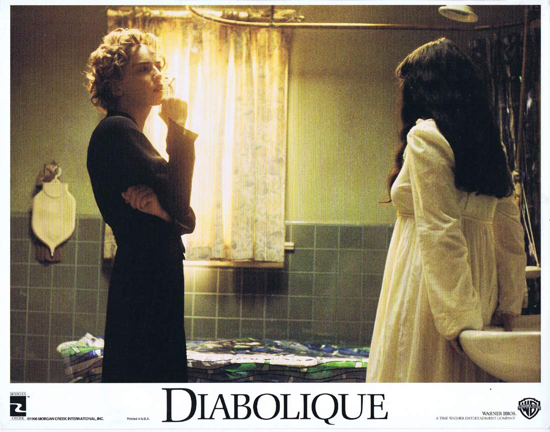 DIABOLIQUE Original Lobby Card Sharon Stone Isabelle Adjani