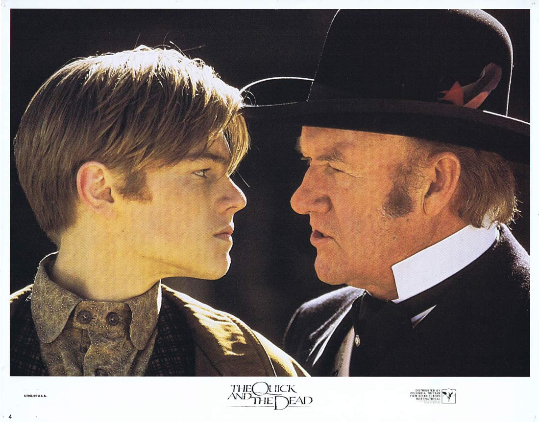THE QUICK AND THE DEAD Original Lobby card 4 Sharon Stone Gene Hackman