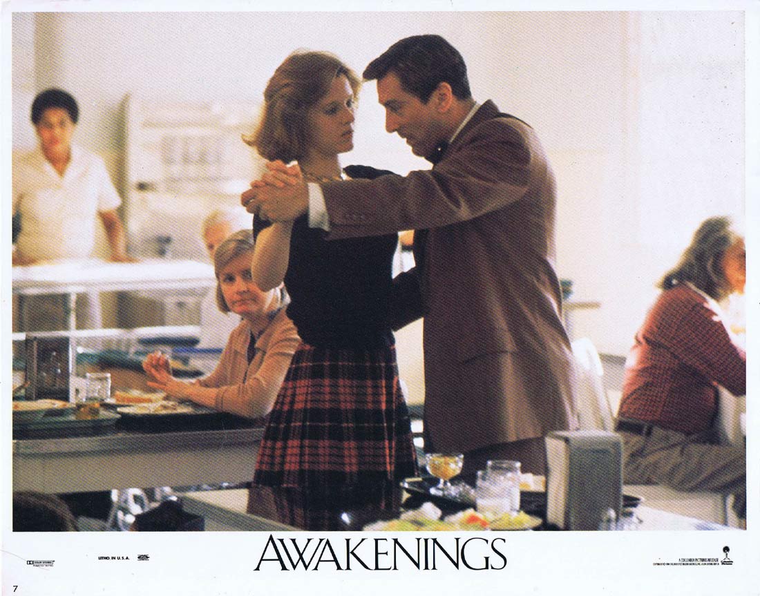 AWAKENINGS Original Lobby Card 7 Robert De Niro Robin Williams