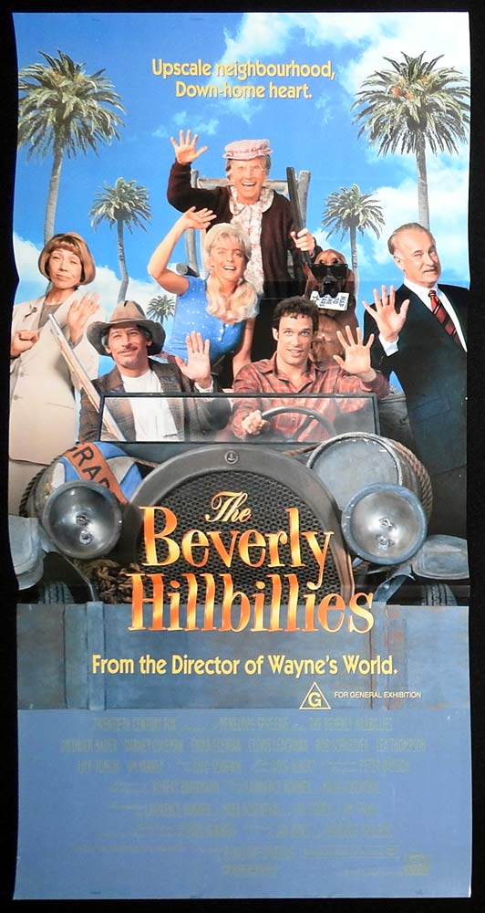THE BEVERLY HILLBILLIES Original Daybill Movie Poster Diedrich Bader Dabney Coleman