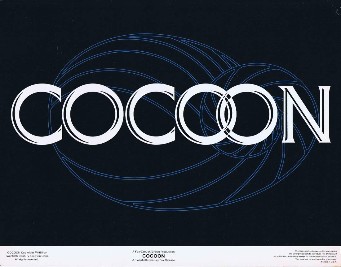 COCOON Original Title Lobby Card Don Ameche Wilford Brimley