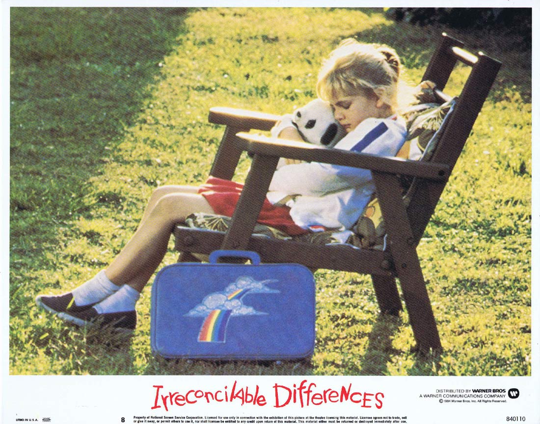 IRRECONCILABLE DIFFERENCES Original US Lobby Card 8 Ryan O’Neal Shelley Long