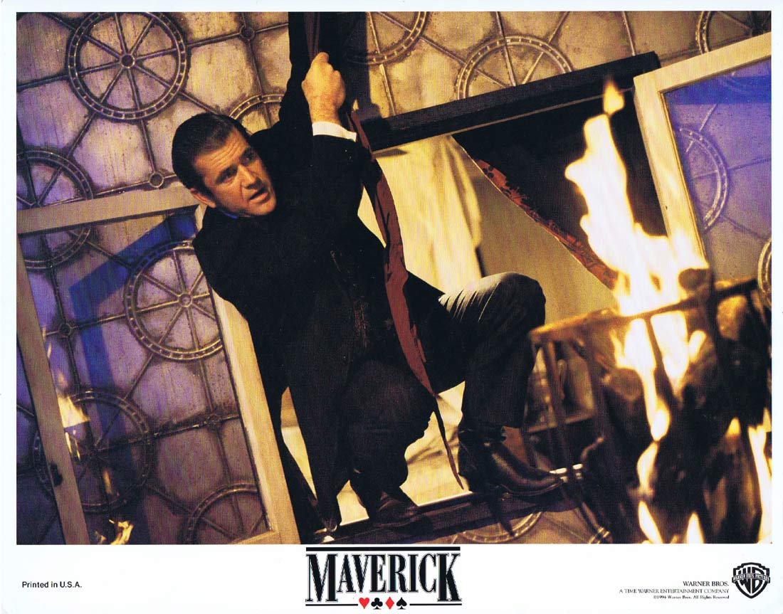 MAVERICK Lobby Card 3 Mel Gibson Jodie Foster
