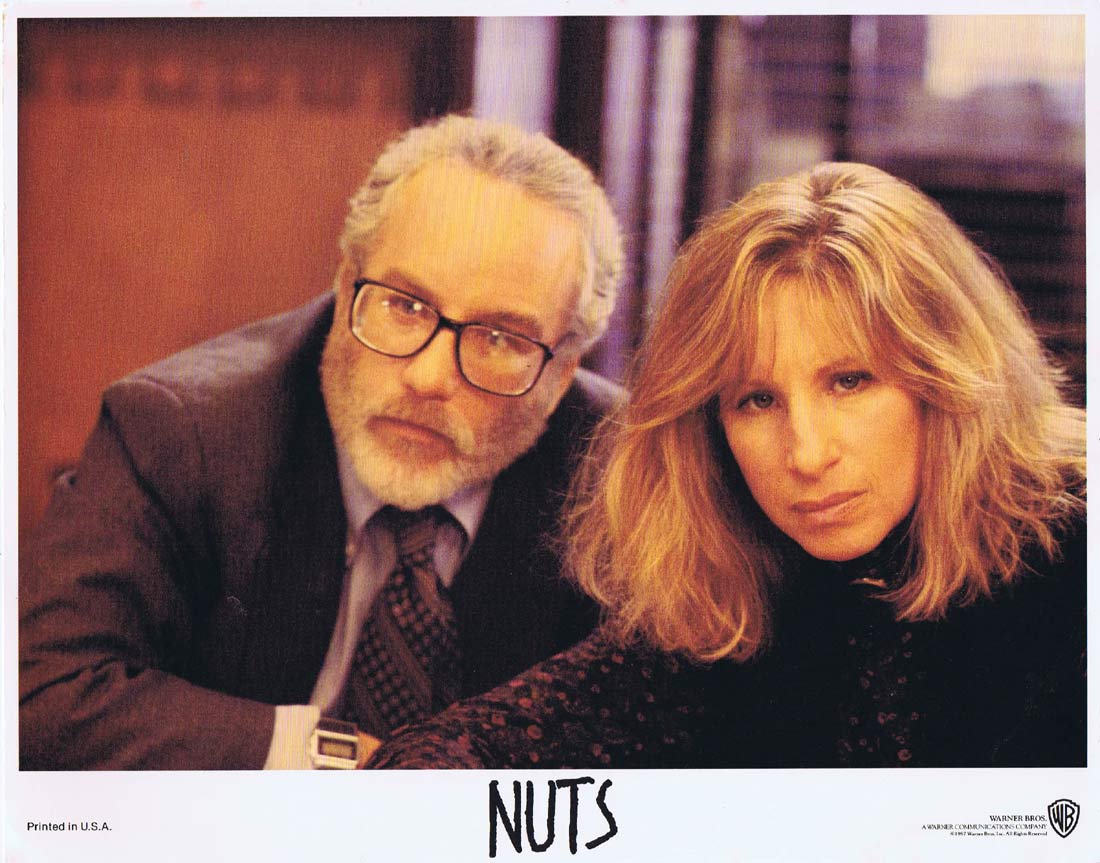 NUTS Original Lobby Card 2 Barbra Streisand Richard Dreyfuss