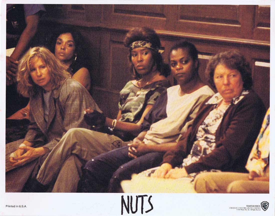 NUTS Original Lobby Card 3 Barbra Streisand Richard Dreyfuss