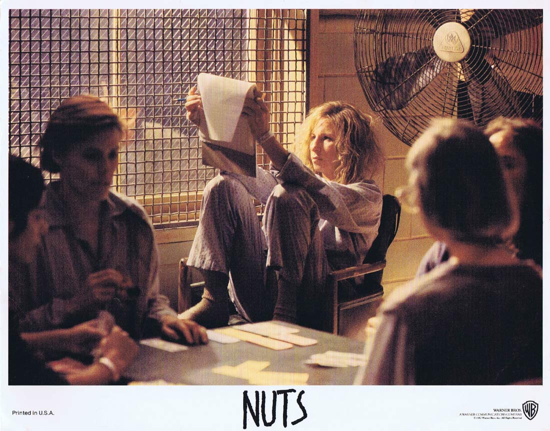 NUTS Original Lobby Card 4 Barbra Streisand Richard Dreyfuss