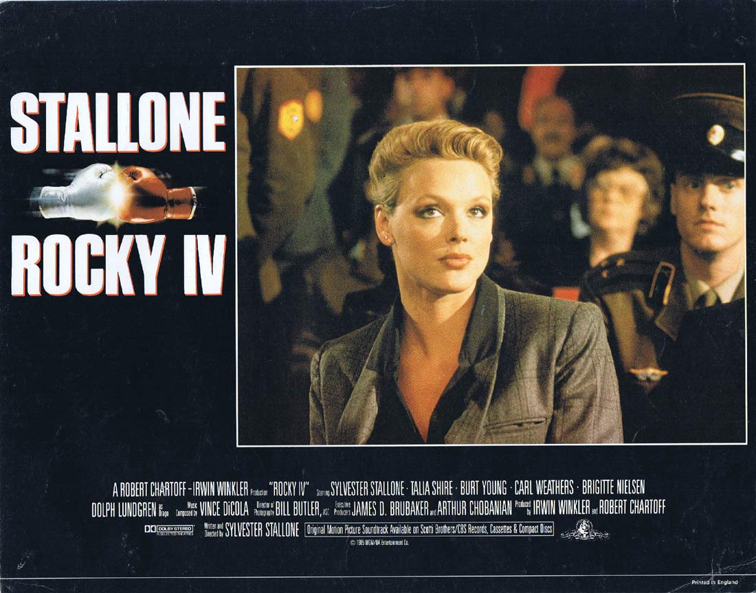 ROCKY IV Lobby Card 6 Sylvester Stallone Talia Shire Carl Weathers Boxing