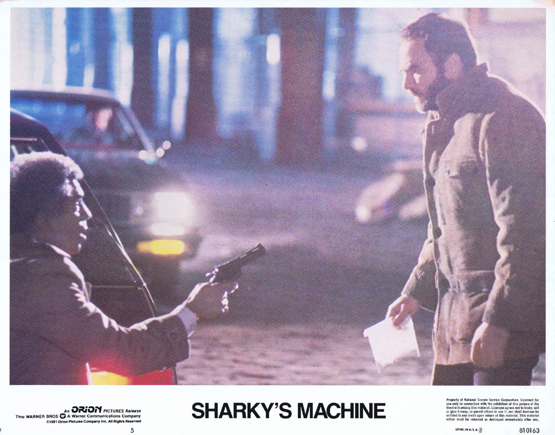 SHARKYS MACHINE Lobby Card 5 Burt Reynolds Vittorio Gassman