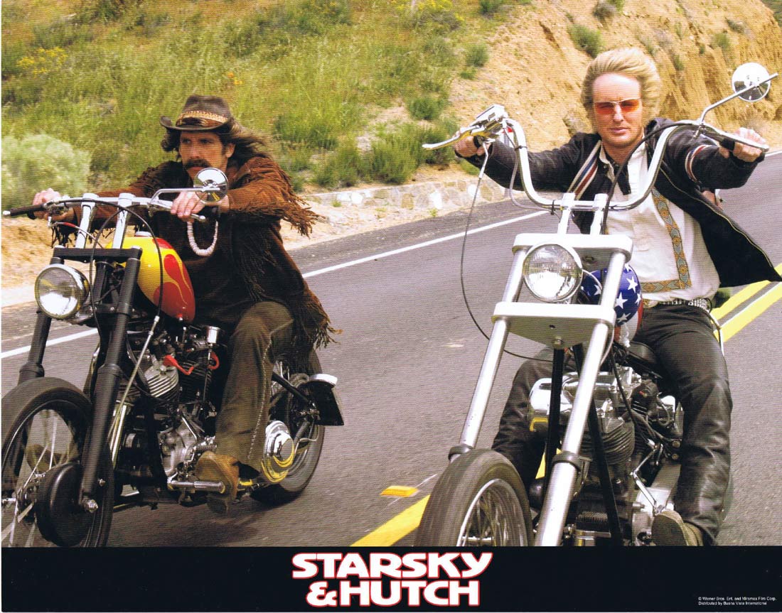 STARSKY AND HUTCH Lobby Card 2 Ben Stiller Owen Wilson