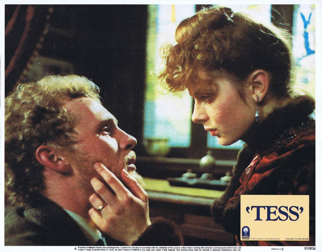 TESS Original US Lobby Card 4 Nastassja Kinski Roman Polanski Peter Firth