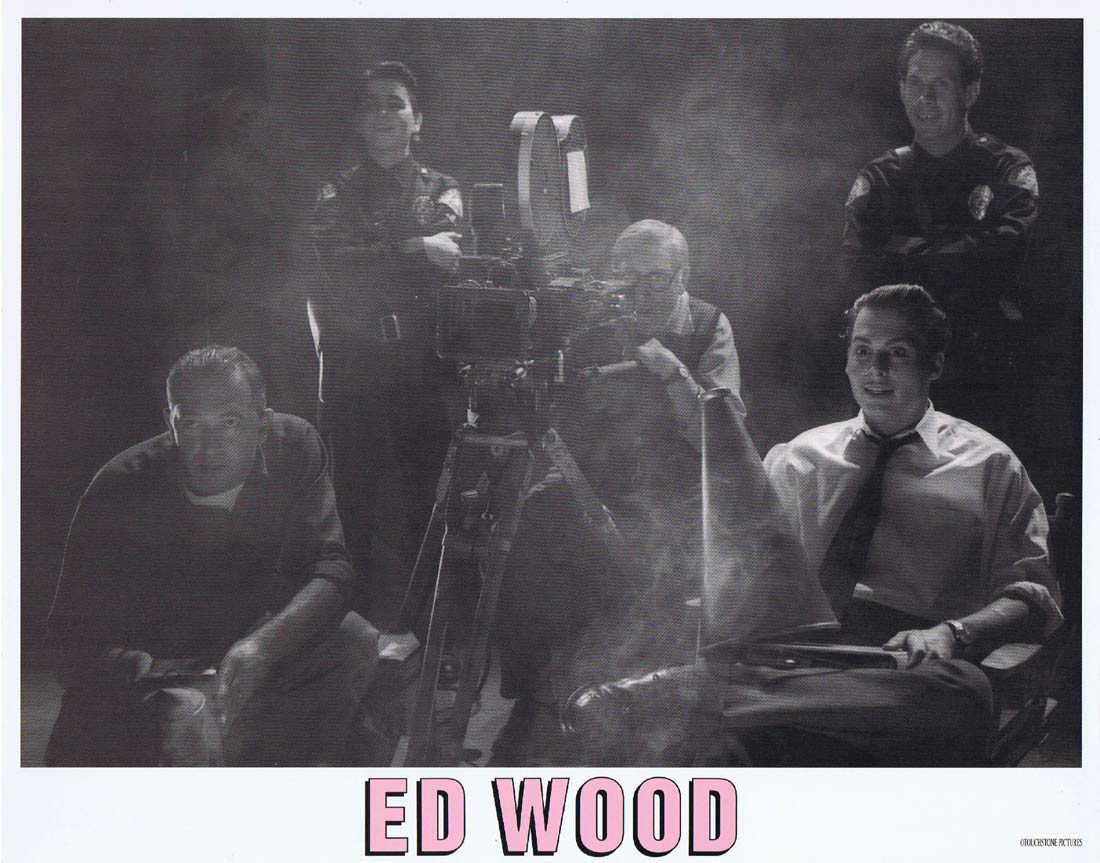 ED WOOD Original Lobby card 6 Johnny Depp Martin Landau Tim Burton