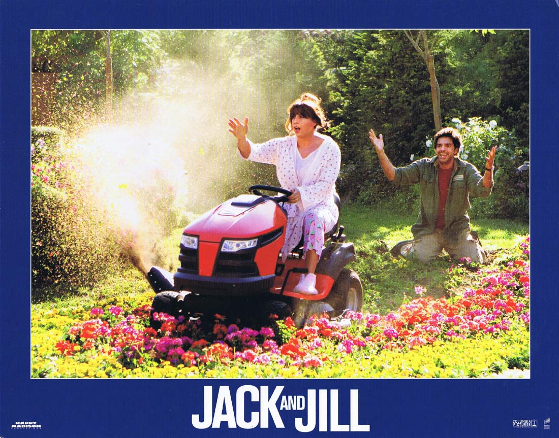 JACK AND JILL Original Lobby Card 7 Adam Sandler Katie Holmes Al Pacino