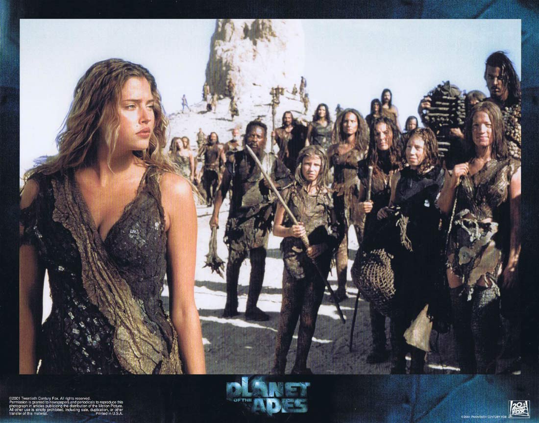 PLANET OF THE APES Original Lobby Card 8 Mark Wahlberg Tim Roth