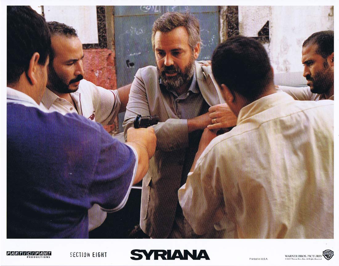 SYRIANA Original Lobby Card 8 George Clooney Matt Damon William Hurt