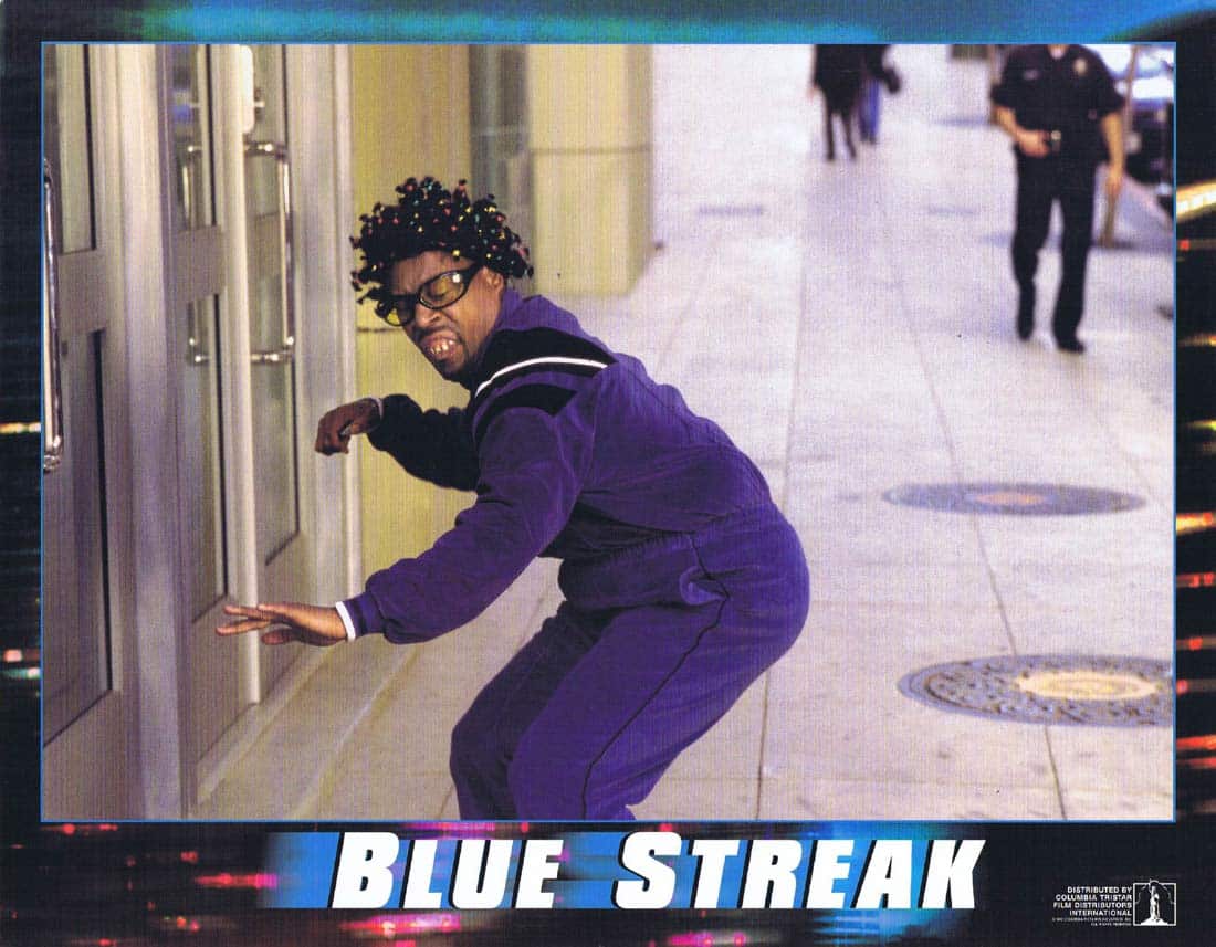 BLUE STREAK Original Lobby card 6 Martin Lawrence Luke Wilson